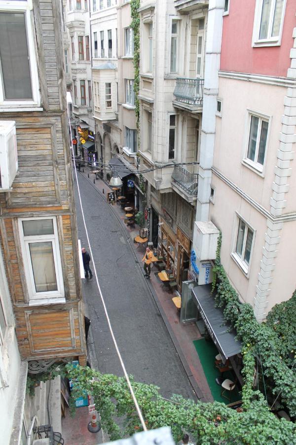 이스탄불 Beyoglu Asmalimescit'Te Mobilyali Balkonlu Daire 아파트 외부 사진